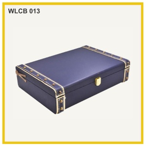 Wooden Leather Box 13