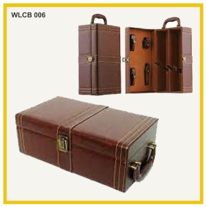 Wooden Leather Box 6