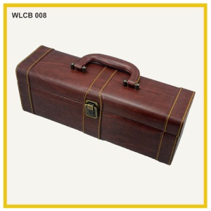 Wooden Leather Box 8